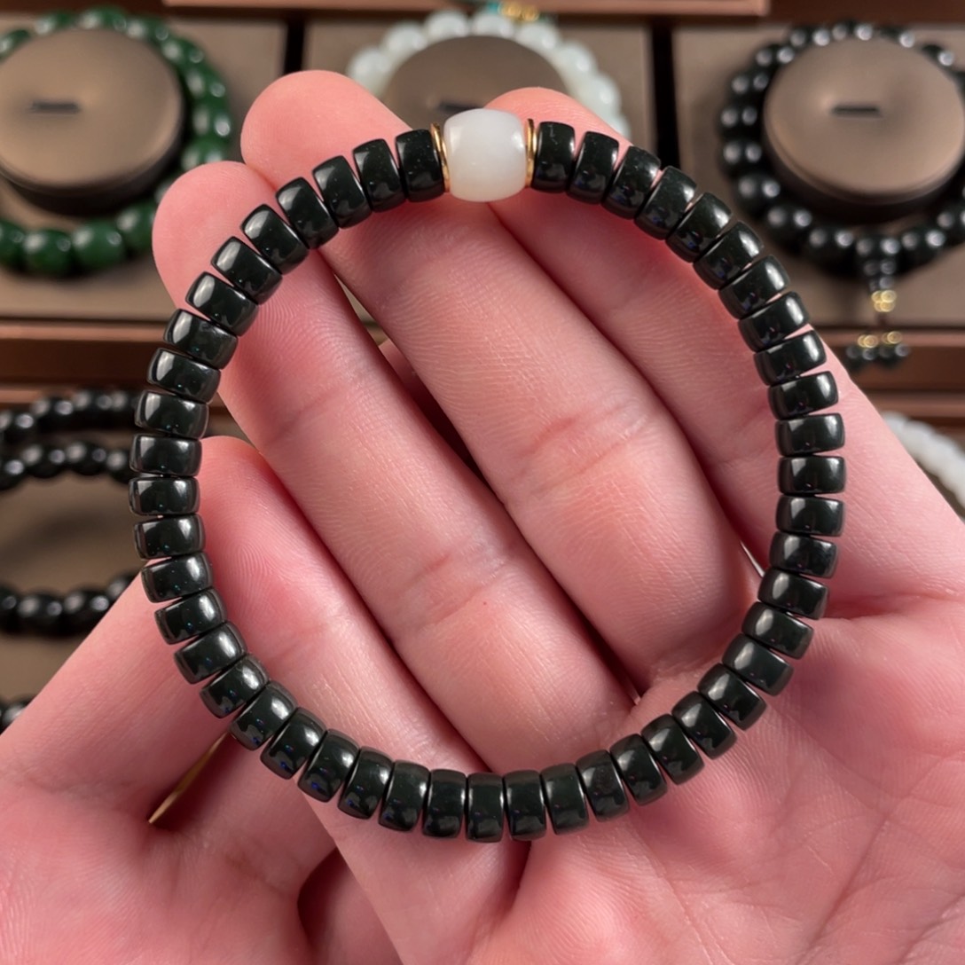 未镶嵌手串和田玉