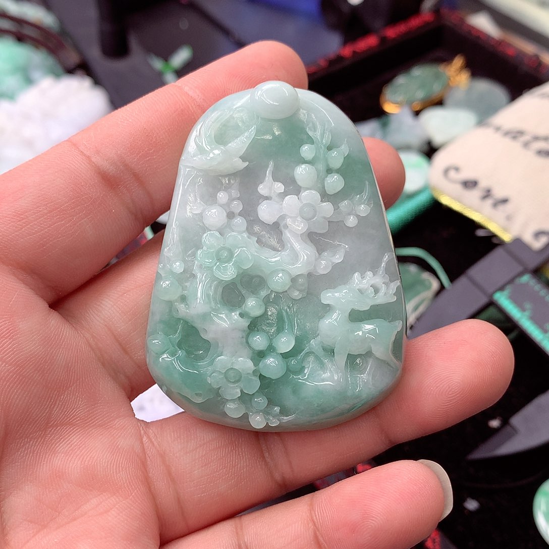 翡翠吊坠(不含链)未镶嵌?****?