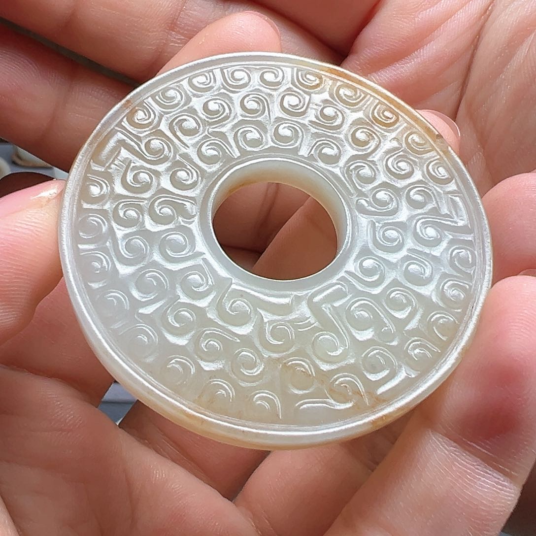 【闪购商品】和田玉颈饰未镶嵌茗***缘