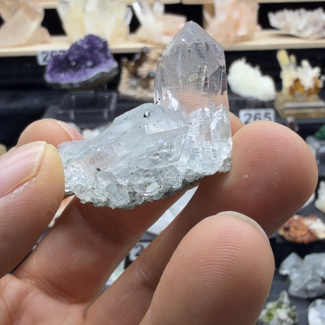 S***貝石材天然水晶摆件