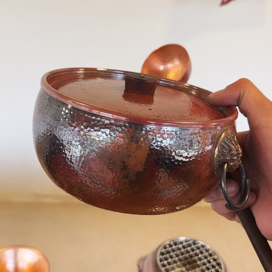 煮茶器手工锻打工艺荣