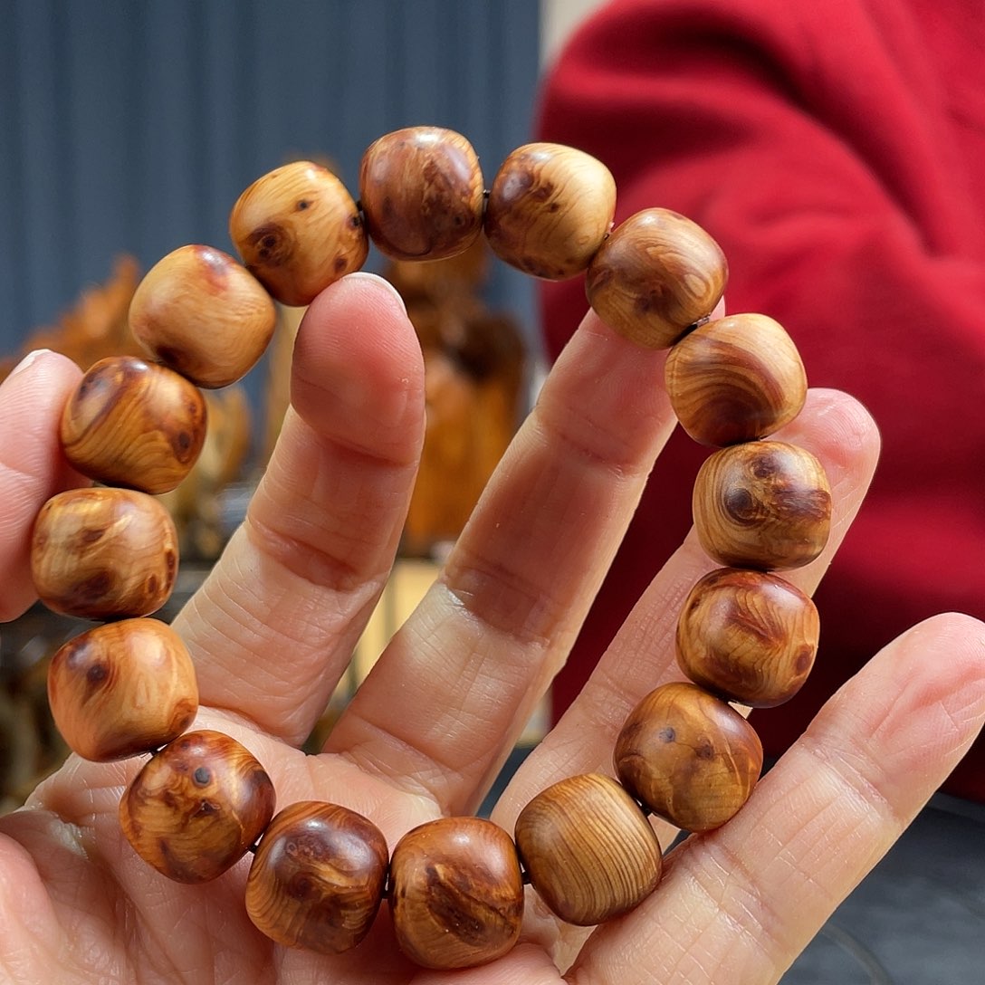 柏木（崖柏）手串老型珠