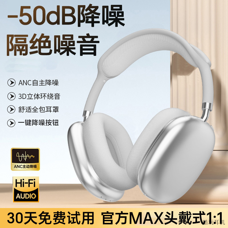 无线蓝牙耳机头戴式重低音手机无线运动游戏音乐装饰拍照耳麦通用