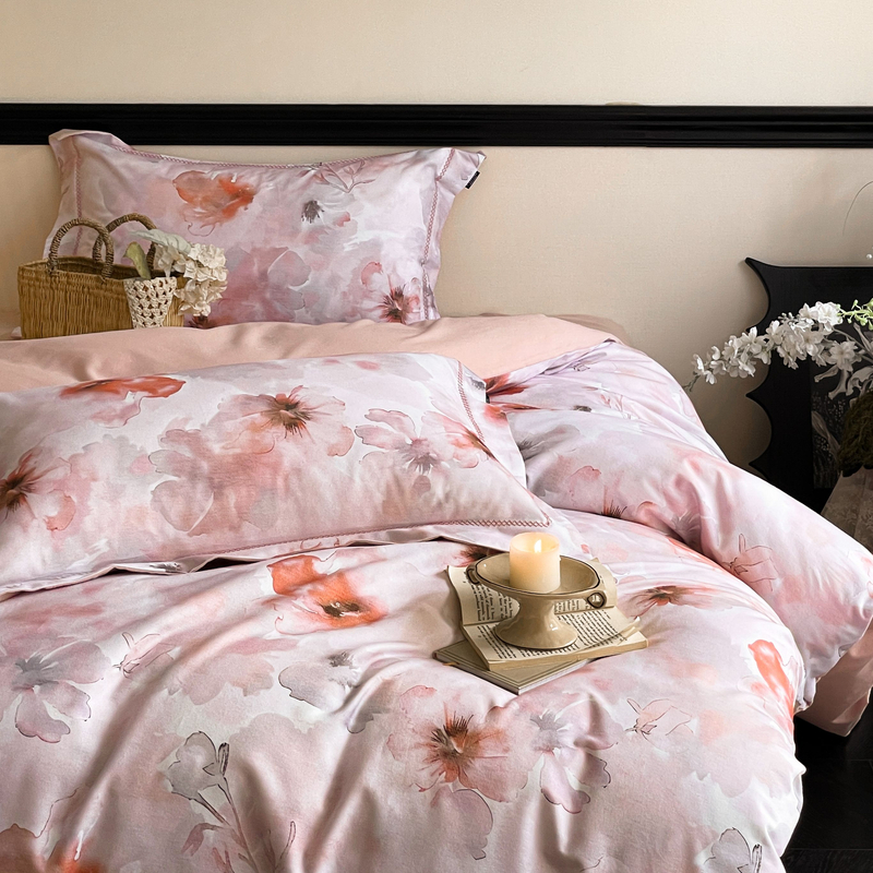 【如梦】全棉磨毛数码印花四件套-总