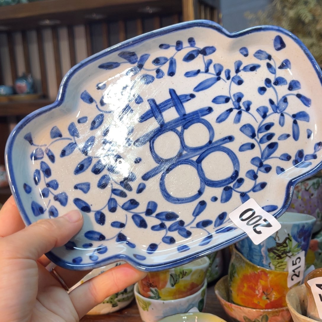 杯素浅陶瓷手工手绘