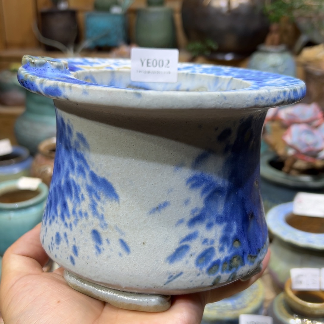 1987花盆ye002泼墨国画礼帽（99款）
