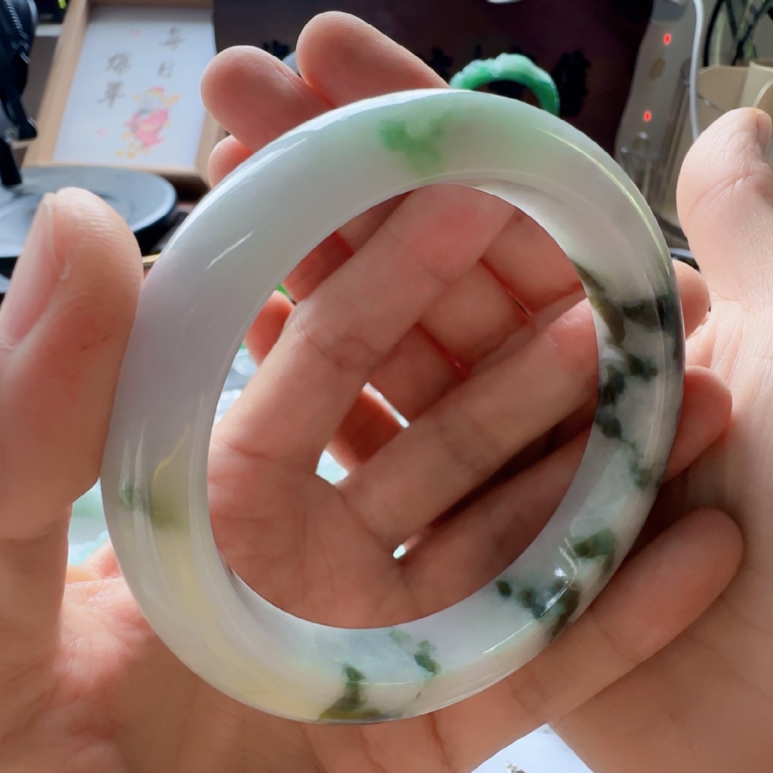 翡翠未镶嵌手镯翡翠350
