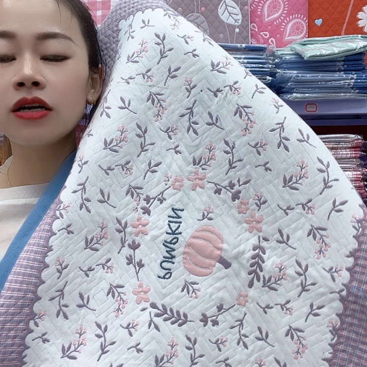 棉蓝色小南瓜纯棉