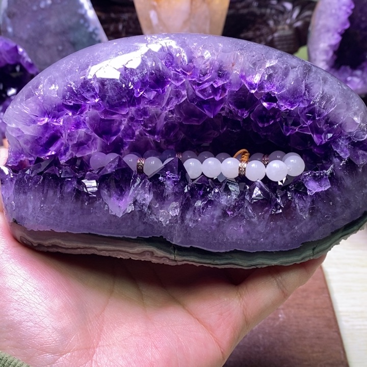 水晶天然水晶家居办公摆件未镶嵌