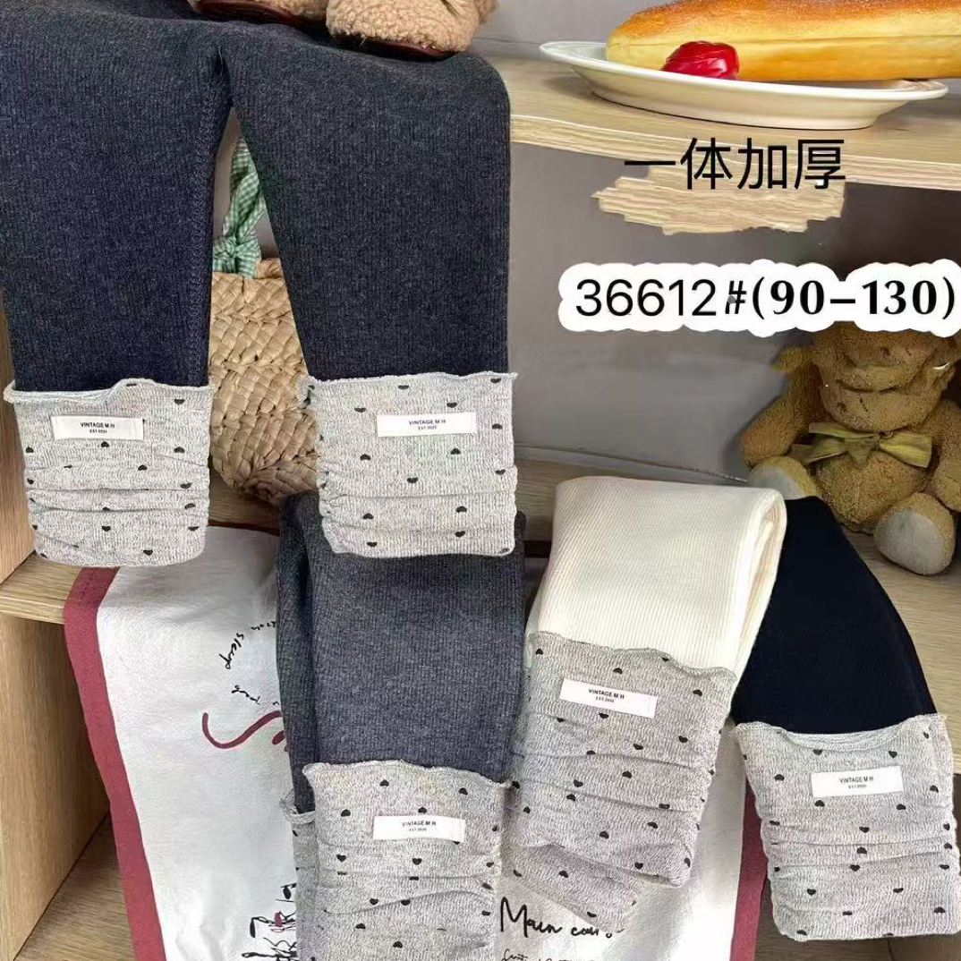 菲恬家摩卡泡泡公主羊毛打底棉裤
