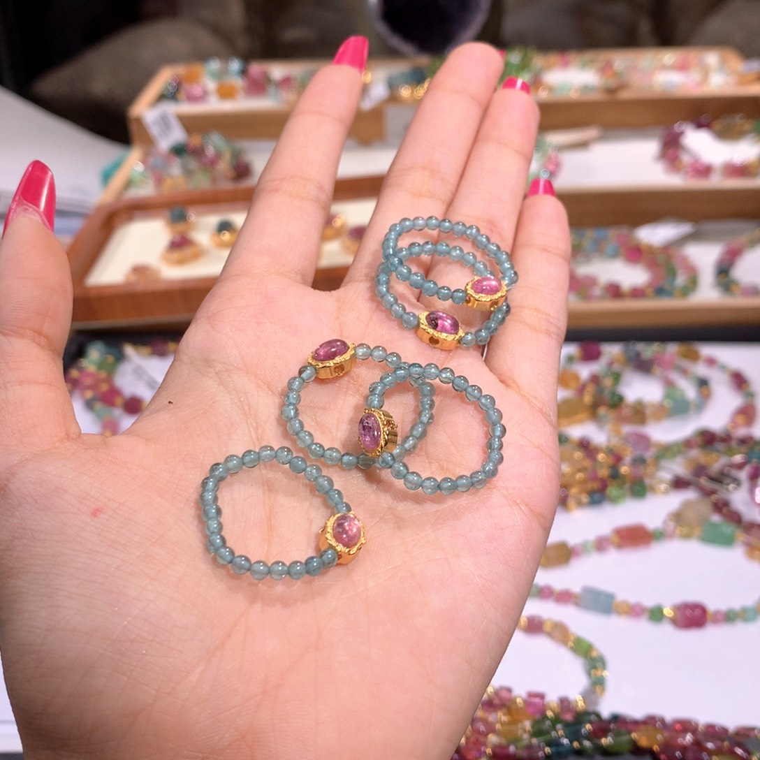 未镶嵌多样性发货其一碧玺