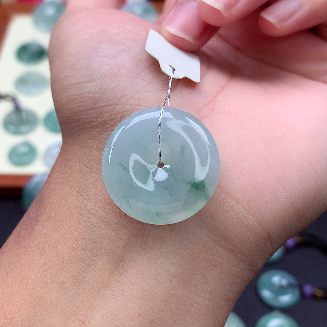 颈饰未镶嵌翡翠23 尺寸26.4-6