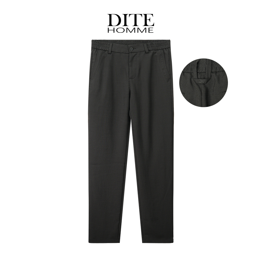 Dite迪特2025特男士夏季休闲裤舒适直筒时尚百搭简约休闲新款西裤