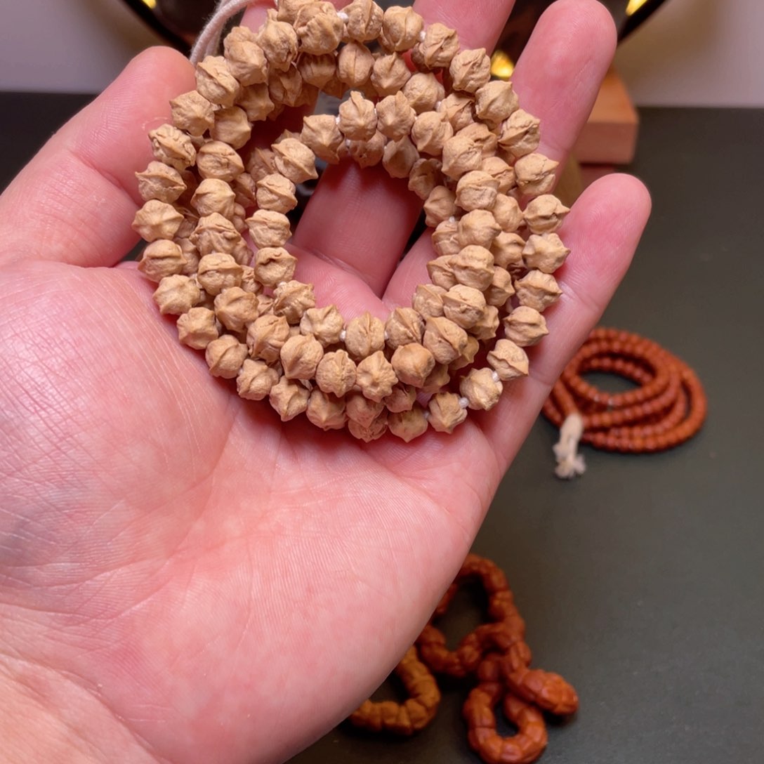 柏香籽/百香籽吊坠蛤蟆王长串