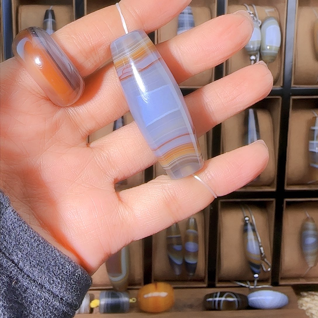 合金颈饰玛瑙/玉髓悠***哥