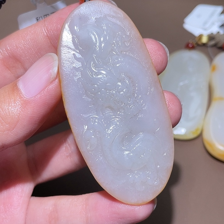 和田玉颈饰未镶嵌Y
