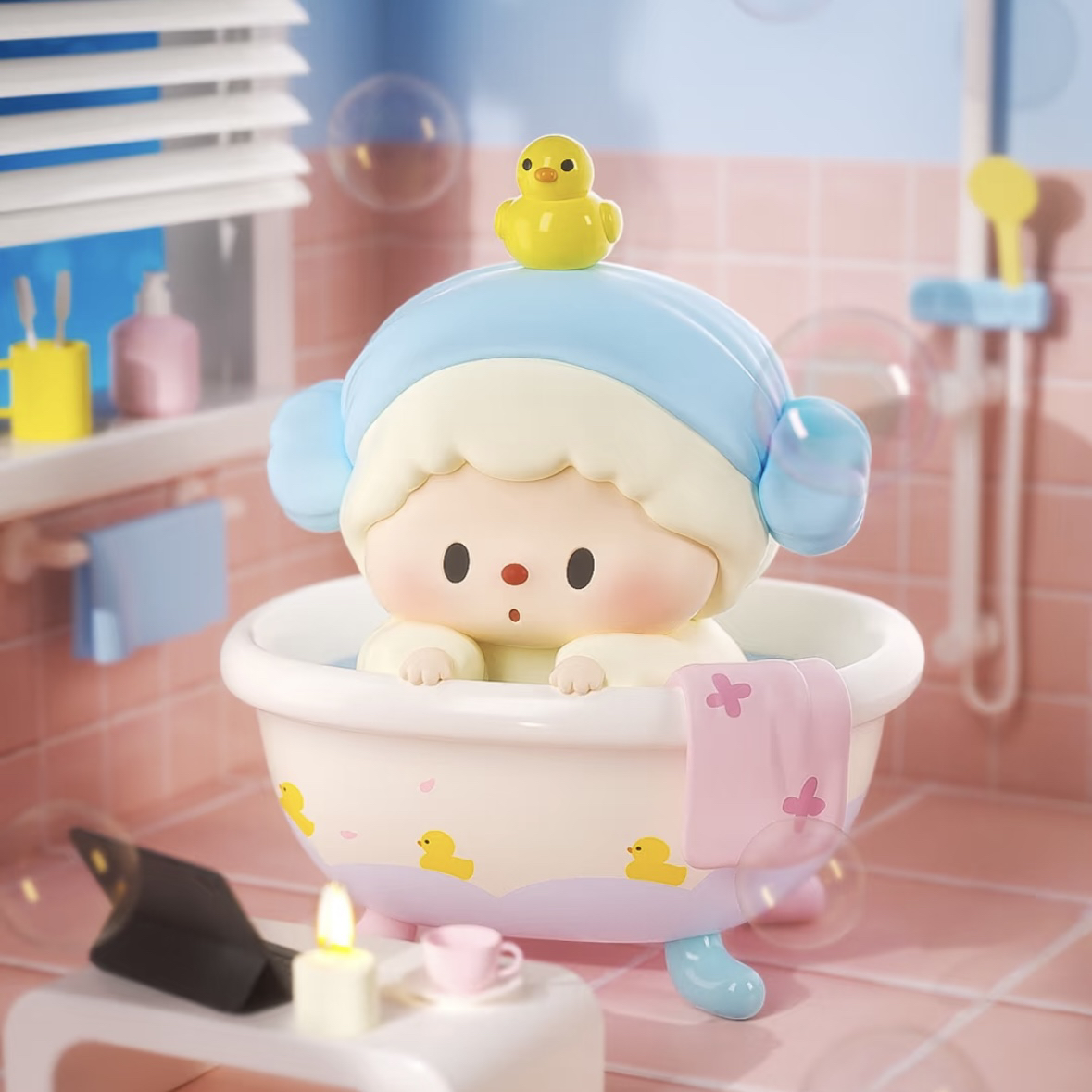 【代拆】盲盒噜噜狗宅家日记系列盲盒潮流摆件节日礼物