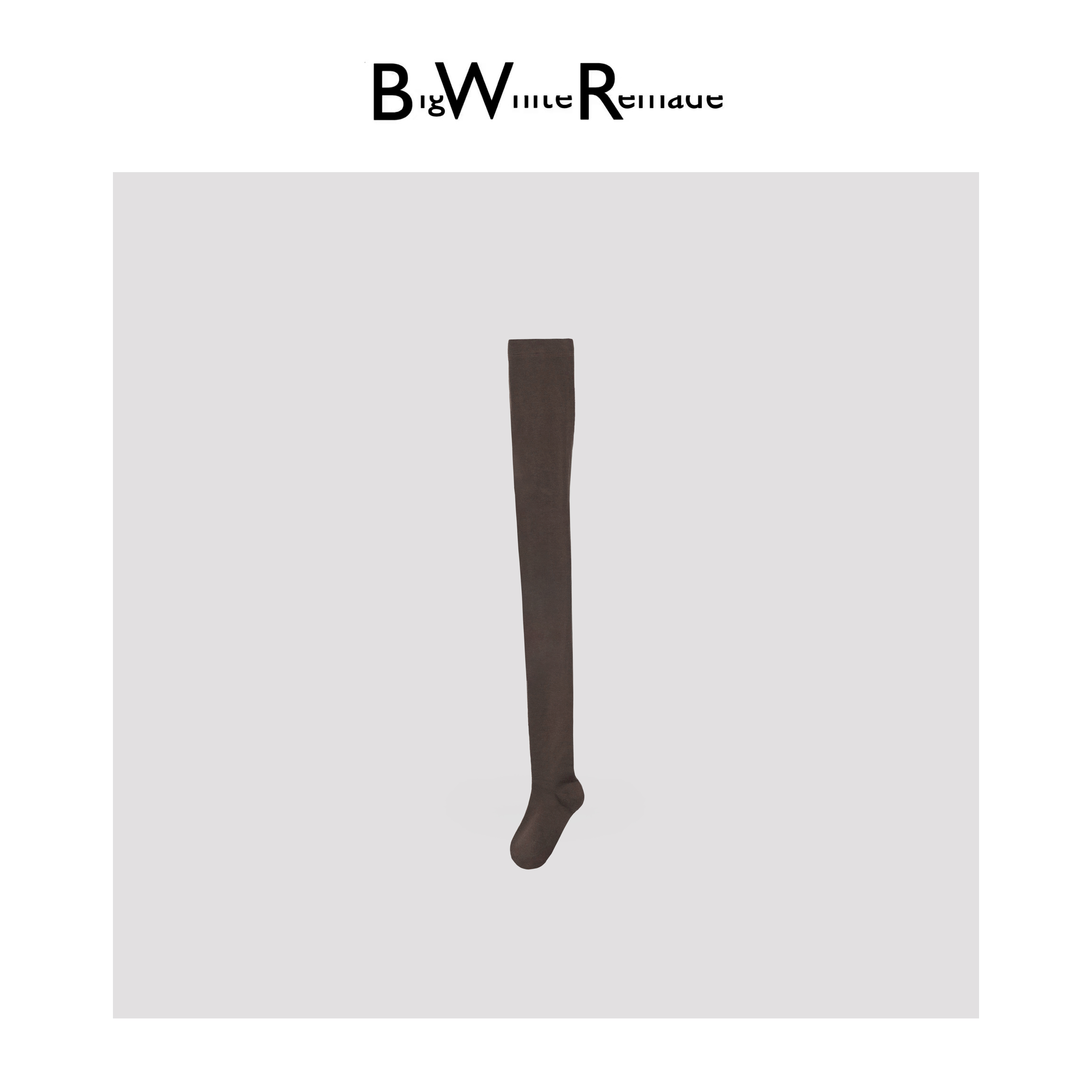 BIG WHITE REMADE“裸感袜”绵羊毛+桑蚕丝是护肤舒感连体袜25540