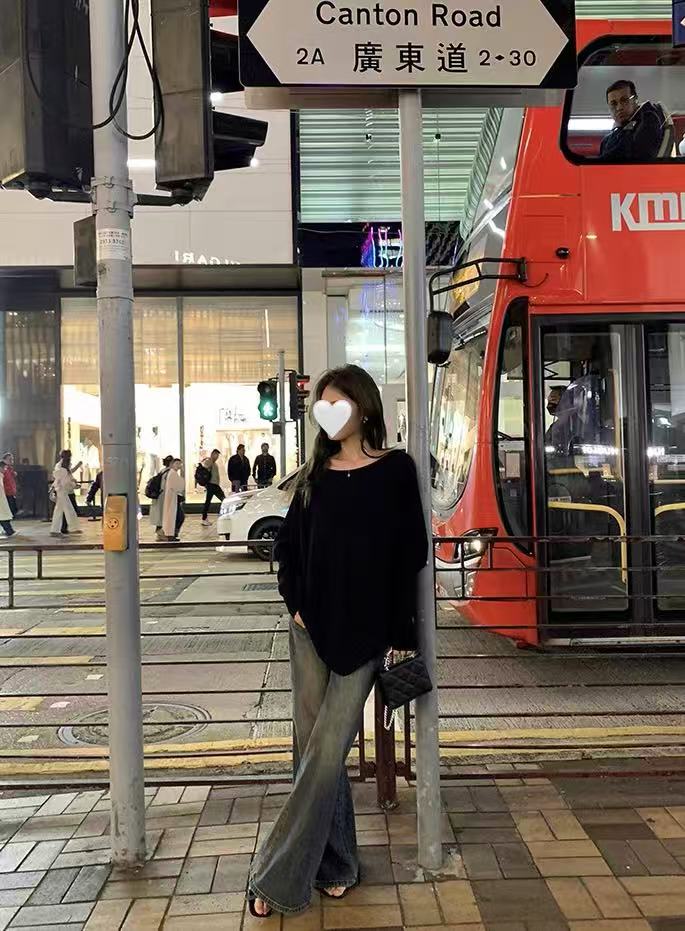 东方美学  斗篷毛衣