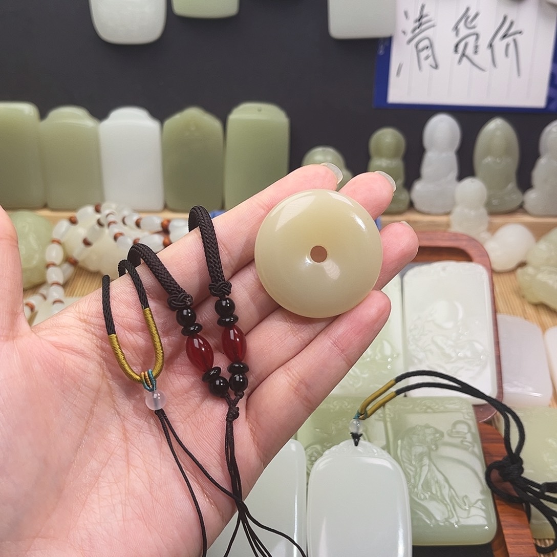 ****语平安扣吊坠一物一拍