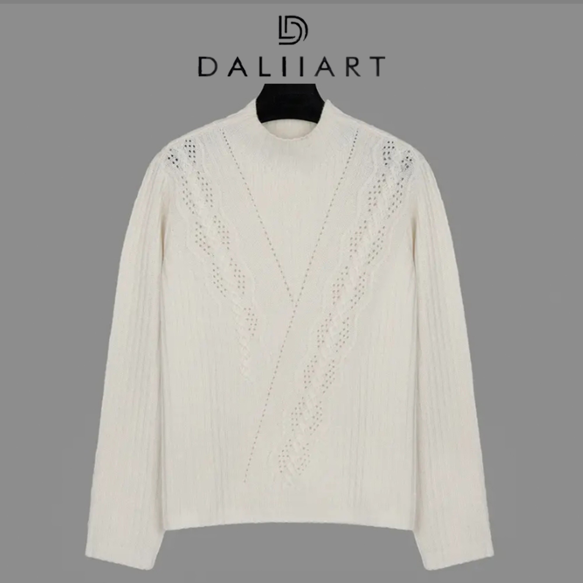 DALIART 冬季花园 意大利Cariaggi羊绒羊毛STOLL机毛衣DLTX1234