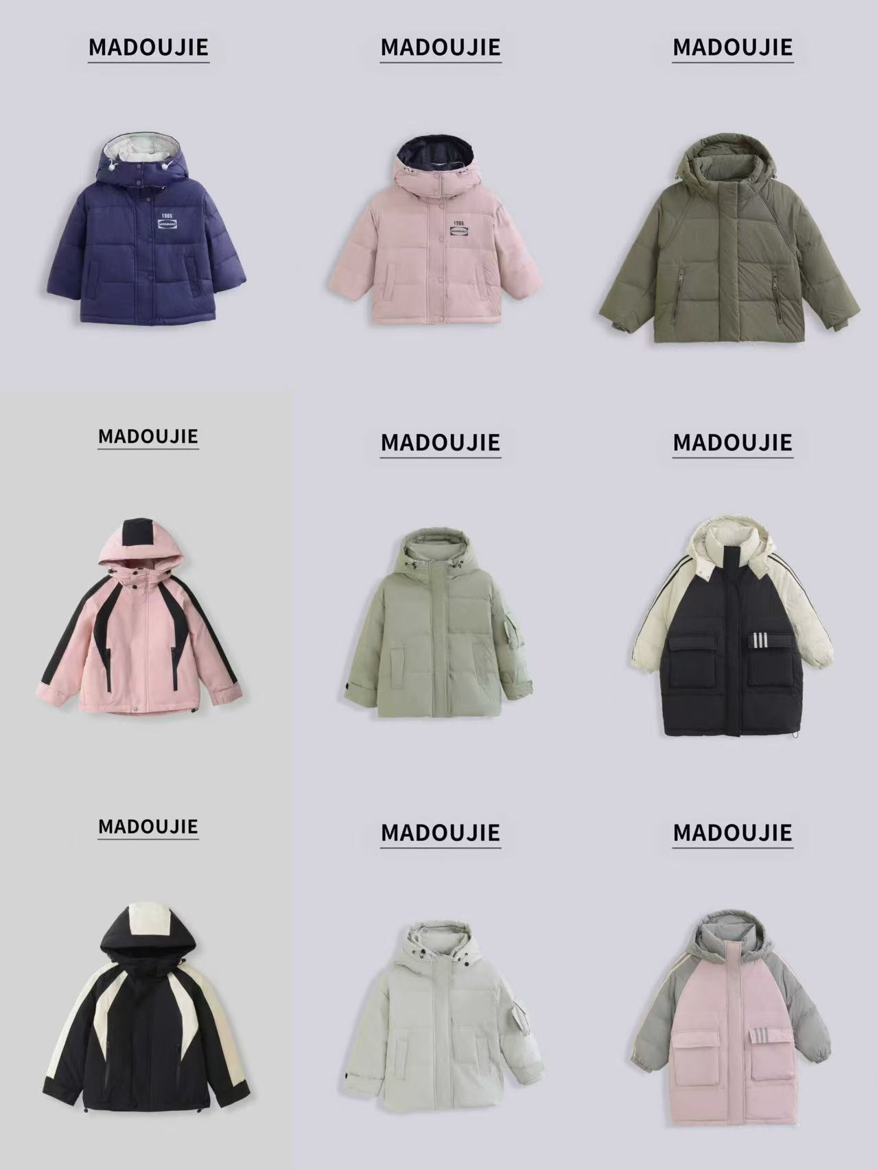 AA冬季1986童装新款时尚休闲宽松中大童儿童羽绒服