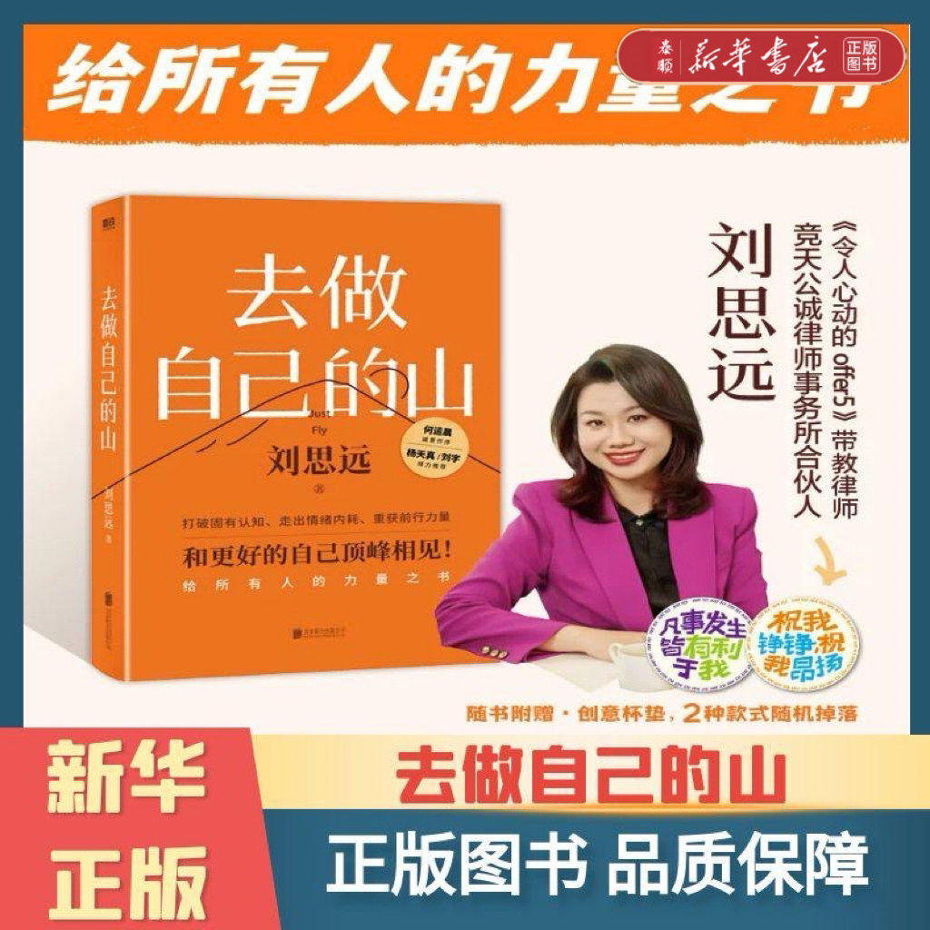 【新华书店正版】去做自己的山 刘思远 助打破固有思维给所有人力量