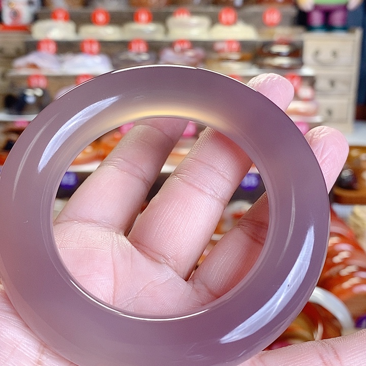 玛瑙/玉髓手镯未镶嵌?***步