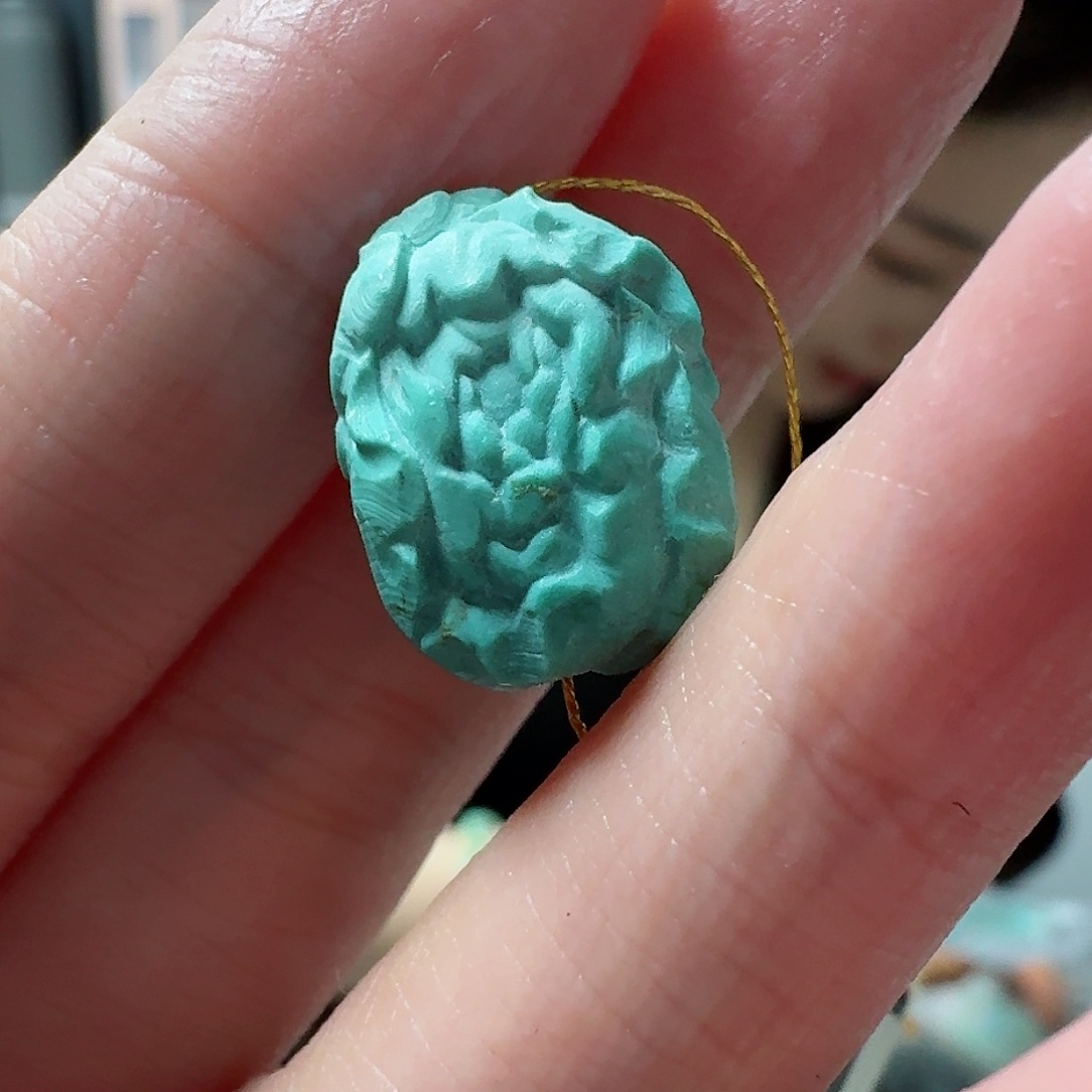 绿松石珠宝奇石未镶嵌