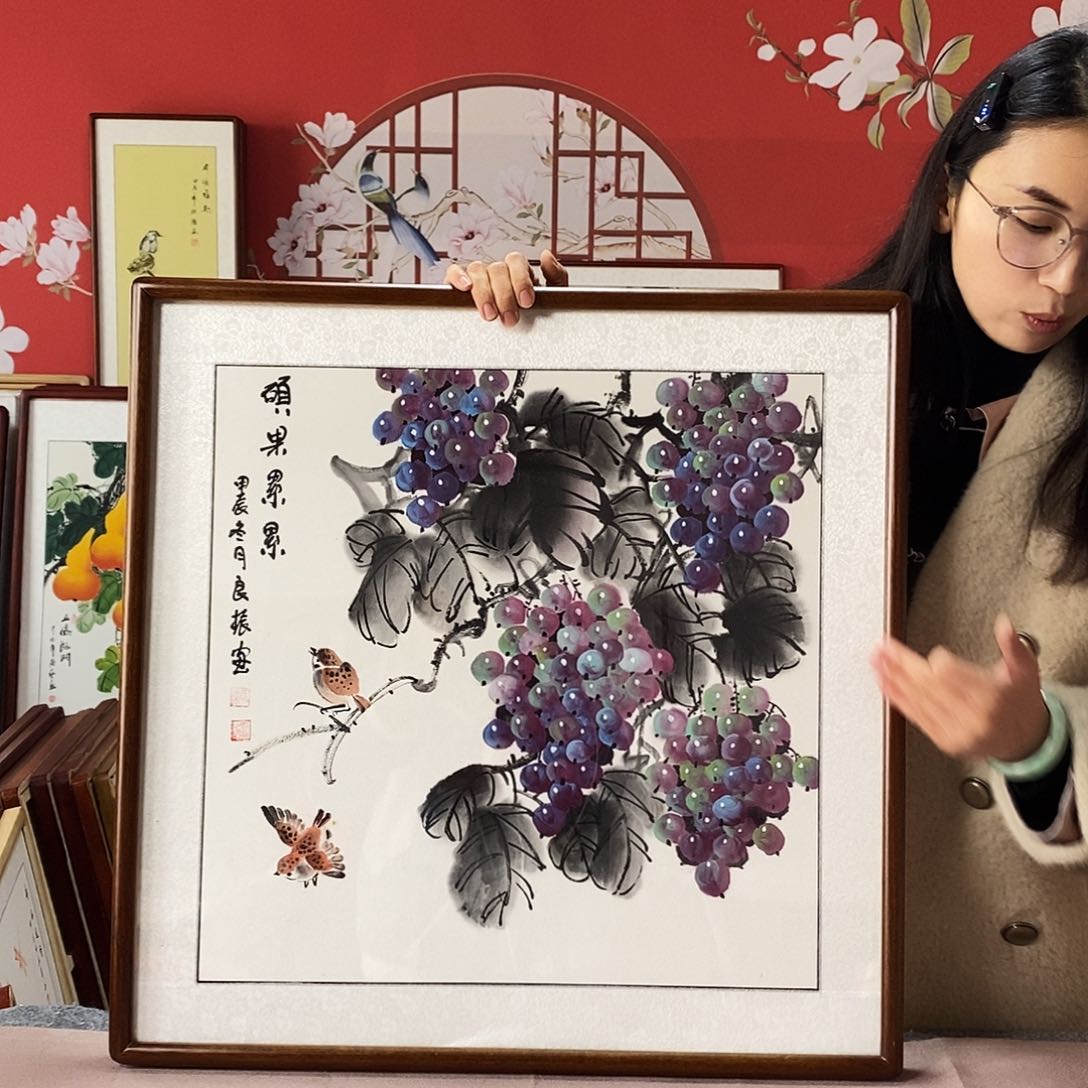 国画手写手绘62✖️62国画作品