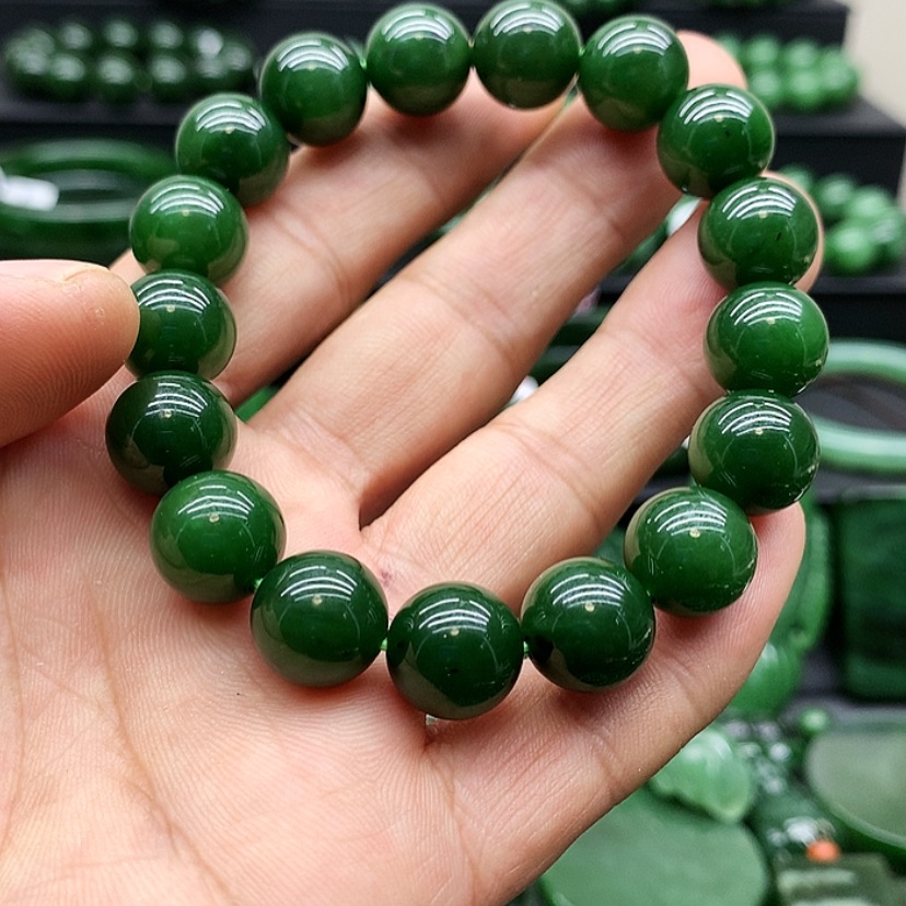 【闪购商品】和田玉（碧玉）手链未镶嵌1*.