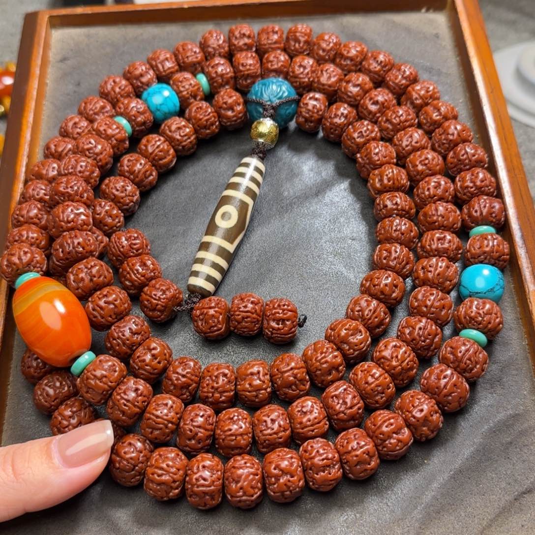 金刚菩提吊坠小**鳄精品