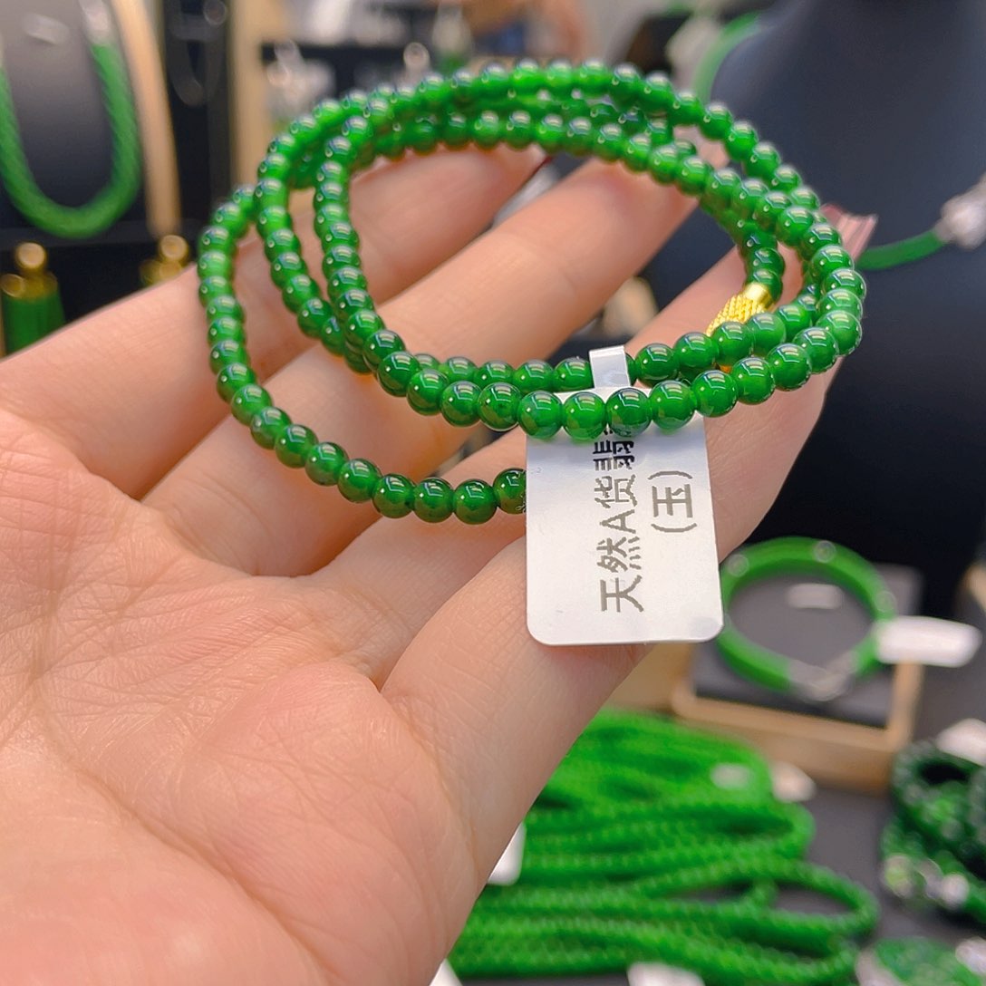 翡翠项链未镶嵌卡4