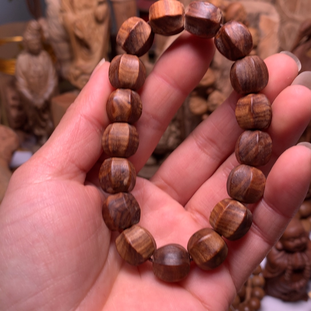 檀香木手串/手链老山檀香1.2无相