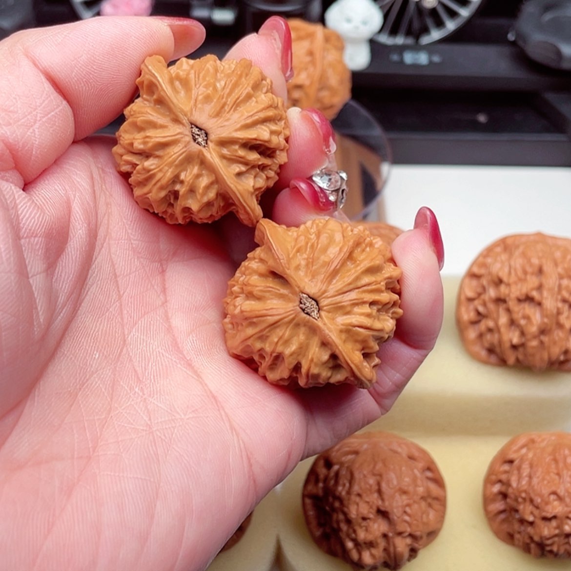 【闪购商品】吊坠桃核金牛38尺已打底666号