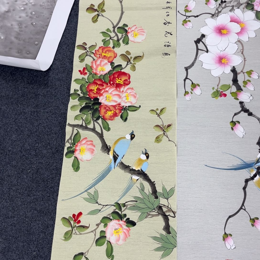 国画宣纸国画纯手绘作品