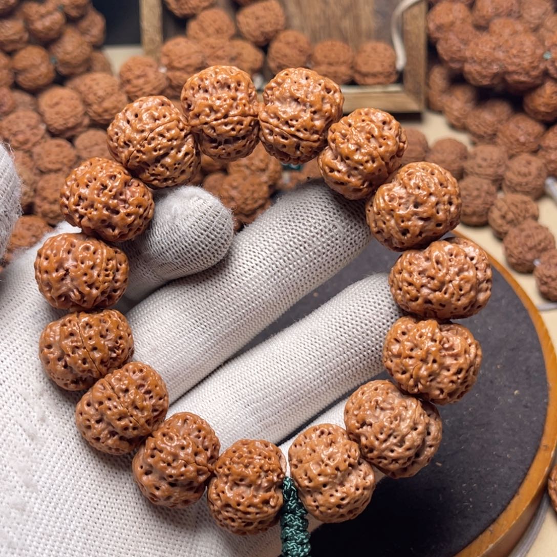 金刚菩提手串古龙雪山梅花双龙22尺