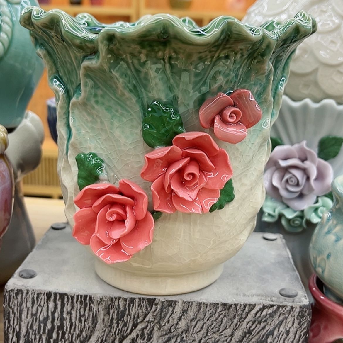 【闪购商品】陶瓷花盆