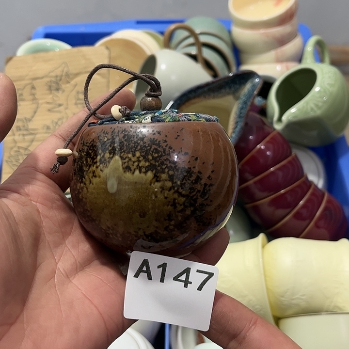 茶具默认微瑕瓷器、茶具、壶、摆件，介意勿拍 