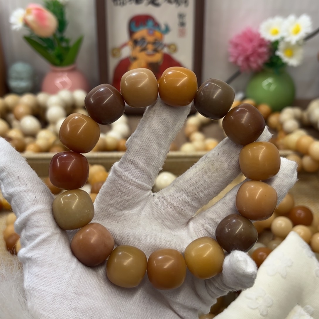 菩提根/象牙果吊坠18干磨瑕疵落地果桶856