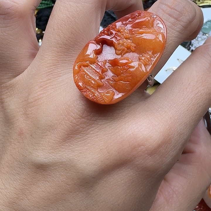 翡翠未镶嵌项链翡翠