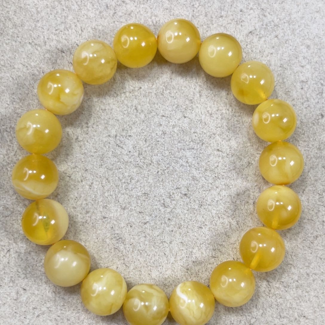 蜜蜡珠宝奇石未镶嵌11.2mm