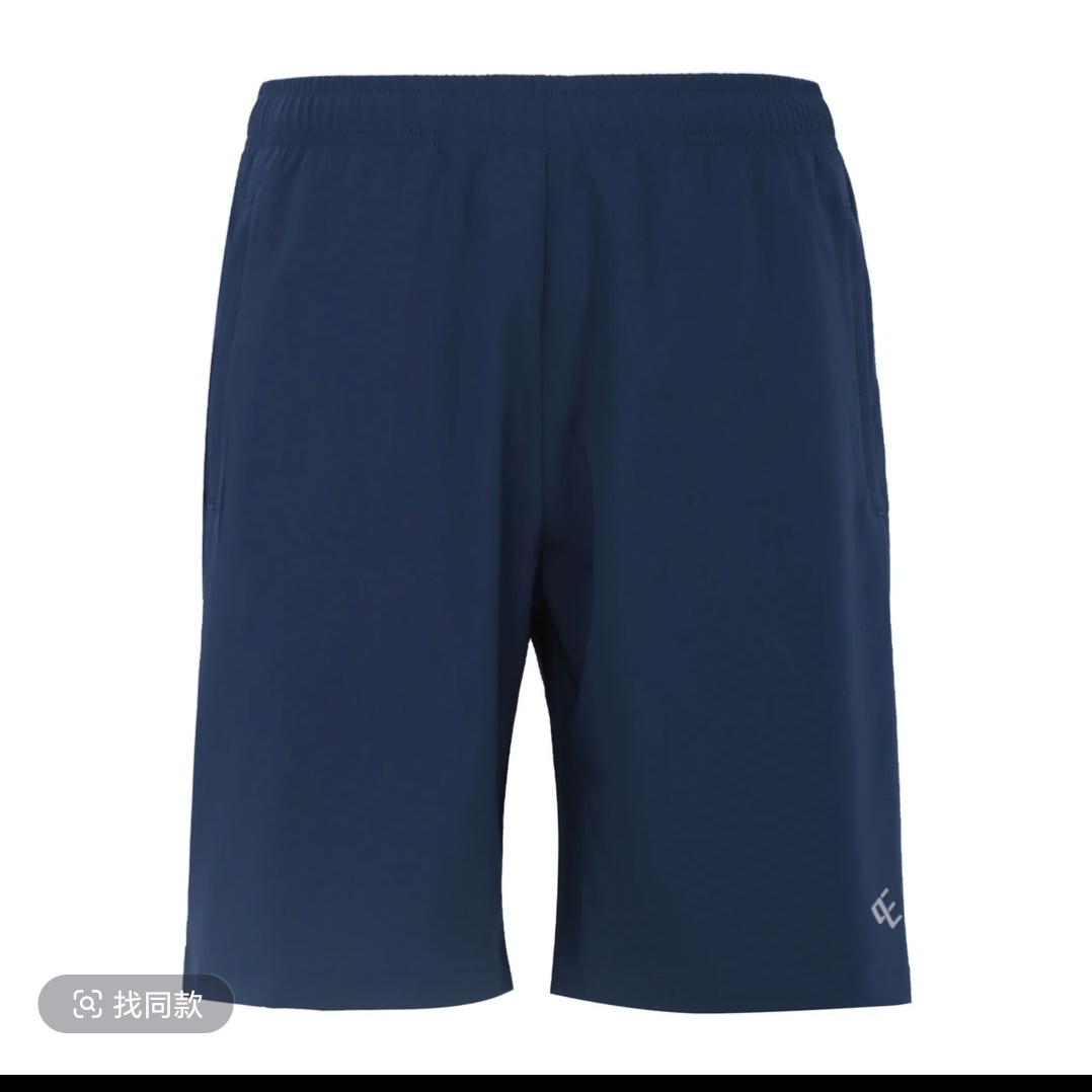 向尚运动男式速干短裤藏蓝色5268