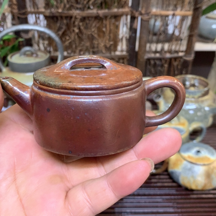 紫砂茶壶纯自然高温裸柴烧