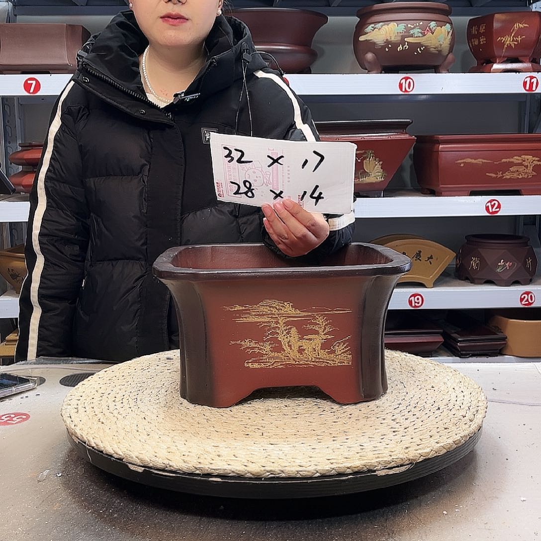 花盆紫砂紫砂花盆