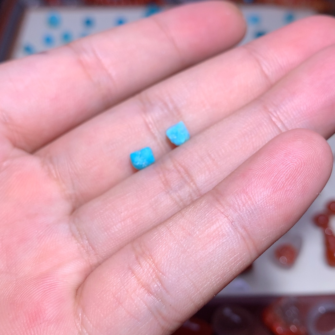 A***r未镶嵌4.5×2.5隔珠南红玛瑙