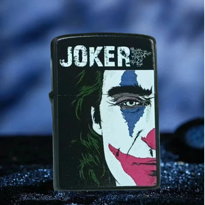 小丑煤油防风打火机男士送男友达人b1968无油