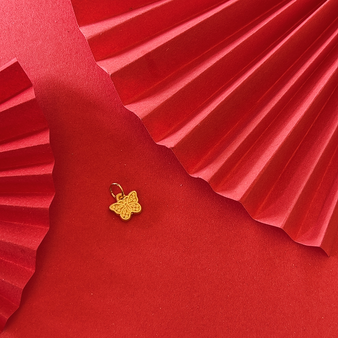 足金999（蝴蝶提溜短）投资金条存黄金悦己送礼首选