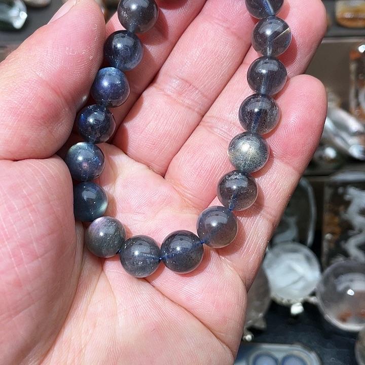 水晶颈饰未镶嵌比**姐天然水晶