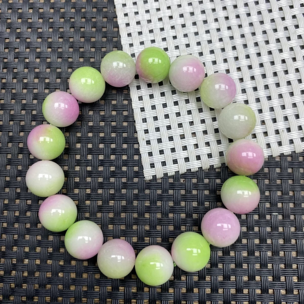 老矿桃花12mm手串121